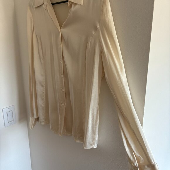 Vintage Valerie Stevens Long Sleeve Silk Blouse - Picture 3 of 4